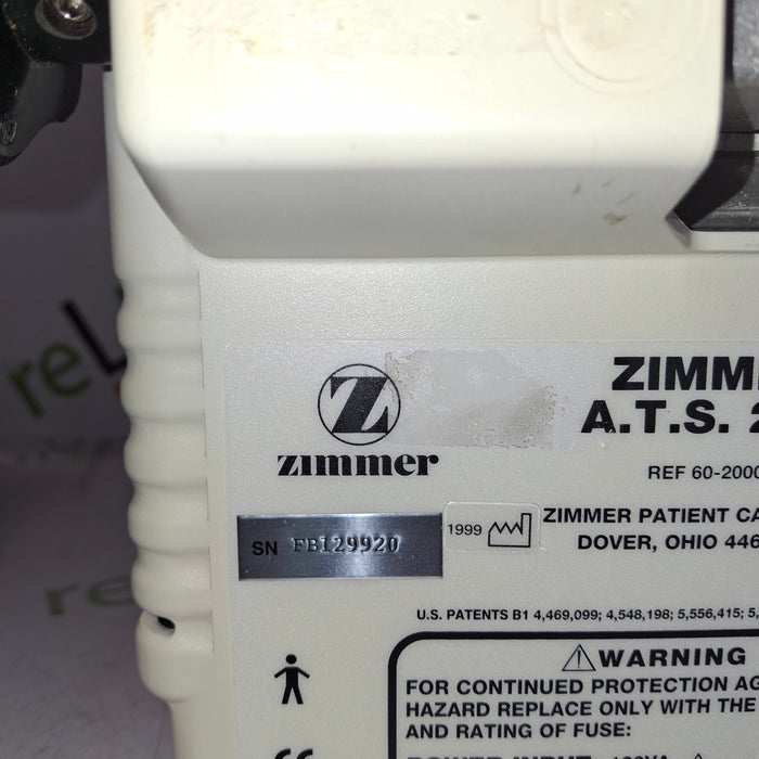 Zimmer ATS 2000 Automatic Tourniquet System