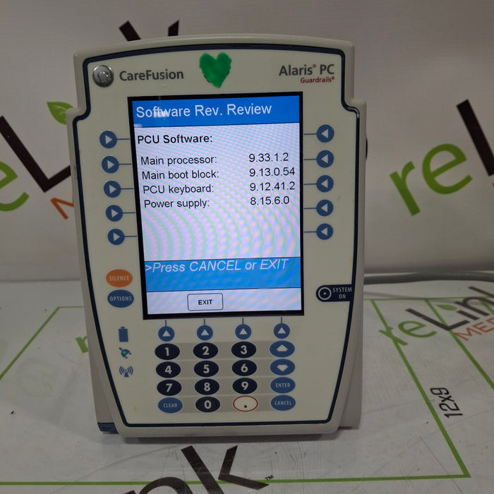 CareFusion Alaris 8015 Large Screen POC Infusion Pump