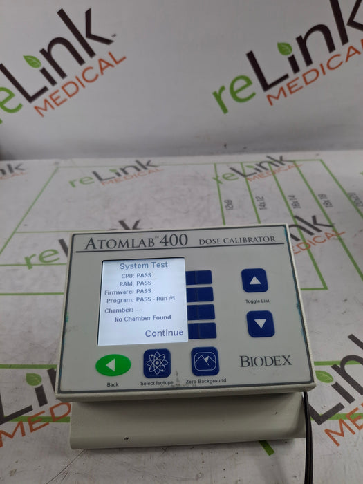 Biodex Biodex Atomlab 400 Dose Calibrator Nuclear Medicine reLink Online