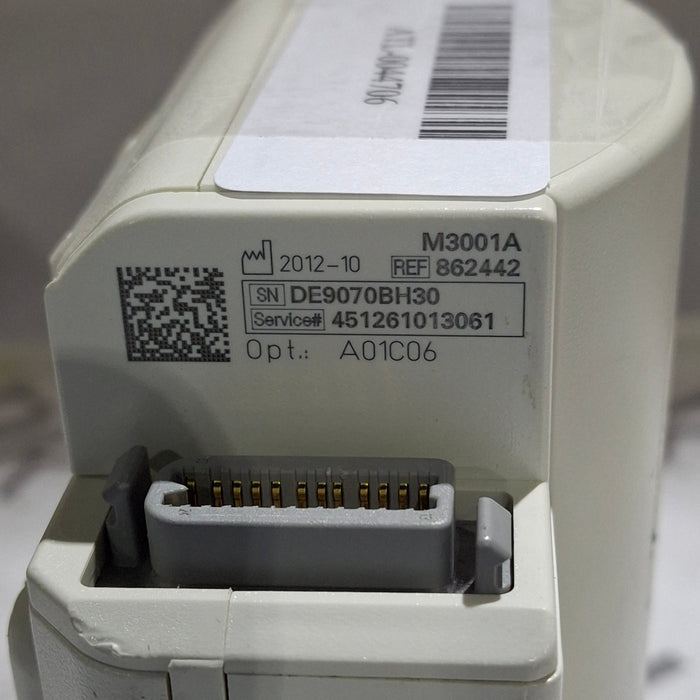Philips M3001A-A01C06 Fast SpO2, NIBP, ECG, Temp, IBP MMS Module