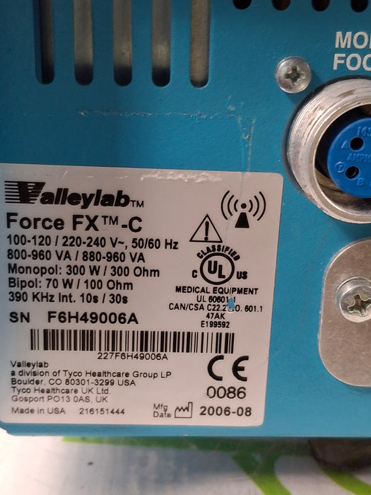 Covidien Valleylab Force FX-C Electrosurgical Generator