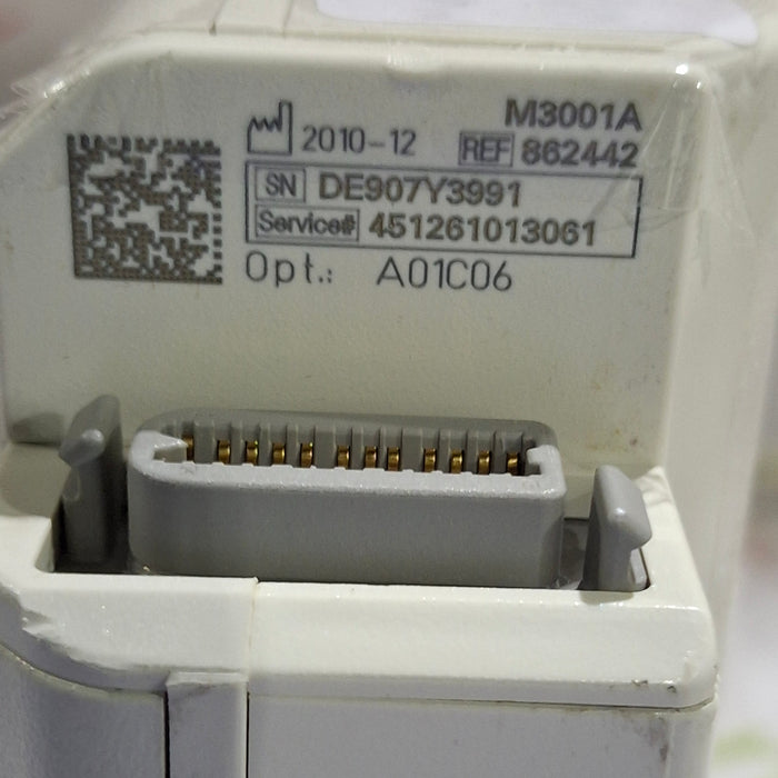 Philips M3001A-A01C06 Fast SpO2, NIBP, ECG, Temp, IBP MMS Module