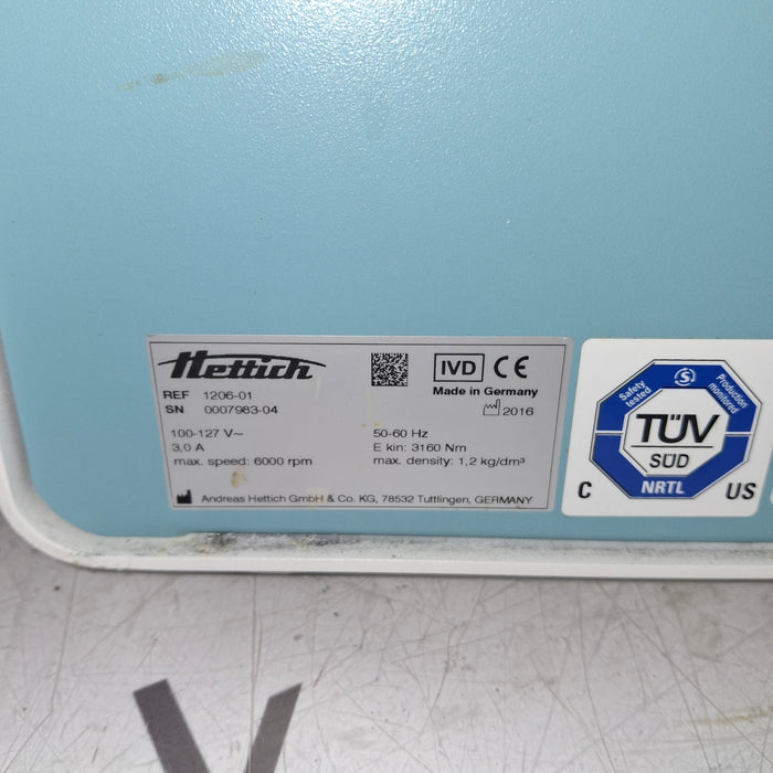 Hettich Instruments Zentrifugen Rotofix 32A  1206-01 Centrifuge
