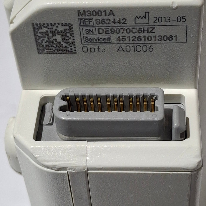 Philips M3001A-A01C06 Fast SpO2, NIBP, ECG, Temp, IBP MMS Module