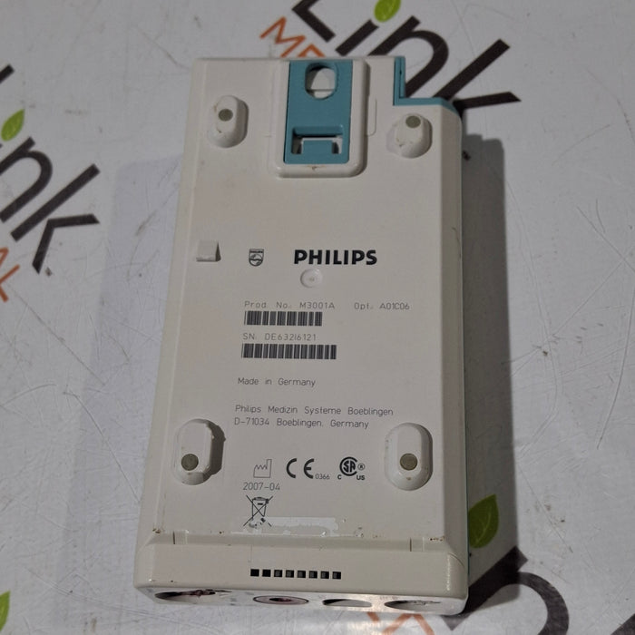 Philips M3001A-A01C06 Fast SpO2, NIBP, ECG, Temp, IBP MMS Module