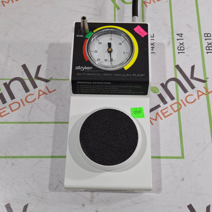 Stryker 0206-500-000 Foot Pump