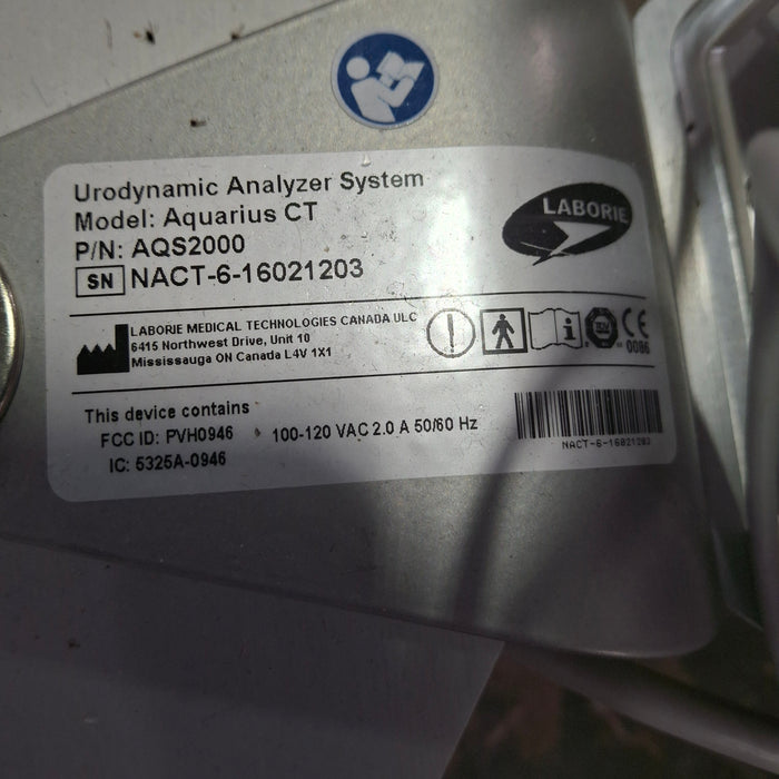 Laborie Aquarius CT Urodynamic Analyzer System Tower