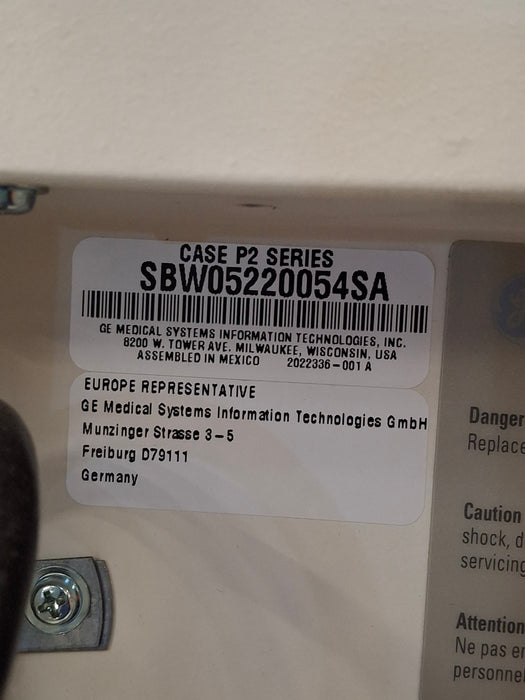 GE Healthcare Case P2 Stress Test Console