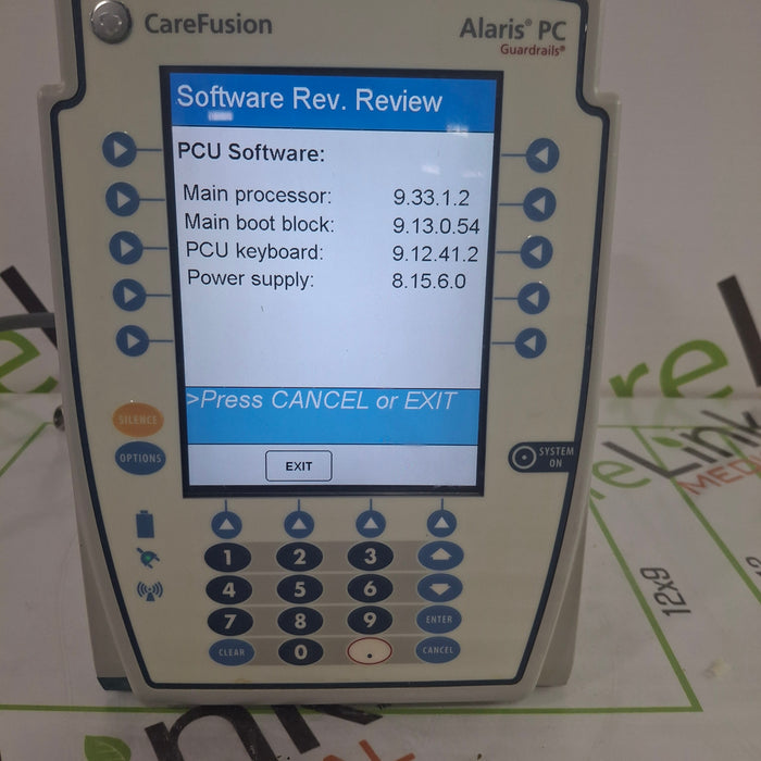 CareFusion Alaris 8015 Large Screen POC Infusion Pump