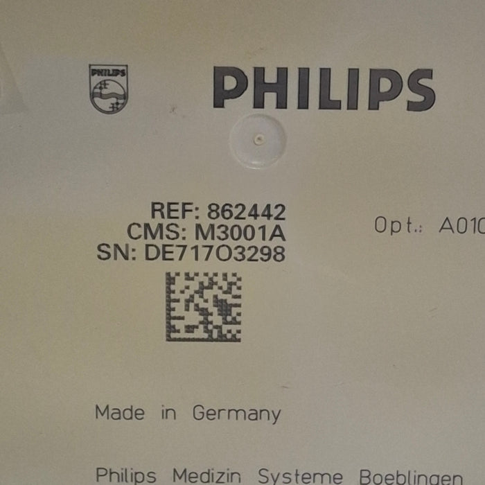 Philips M3001A-A01C06 Fast SpO2, NIBP, ECG, Temp, IBP MMS Module