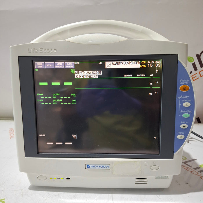 Nihon Kohden Life Scope BSM-6301A Patient Monitor