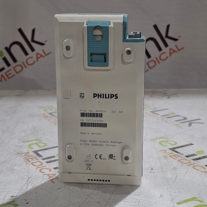 Philips M3001A-A01 Fast SpO2, NIBP, ECG MMS Module