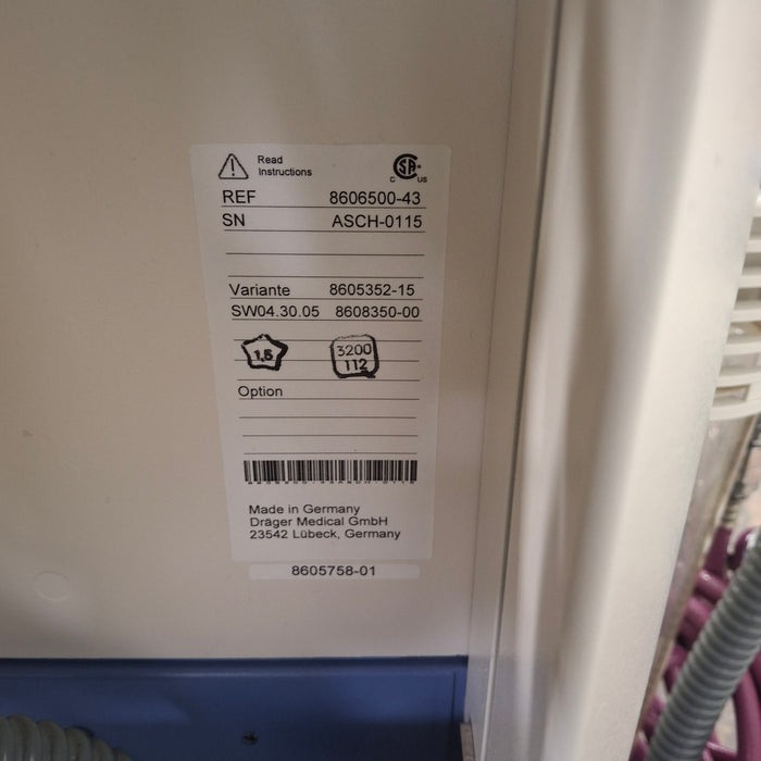 Draeger Medical Apollo Anesthesia System