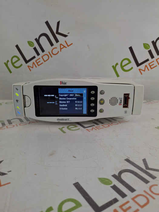 Masimo Radical 7 Pulse Oximeter w/ Base