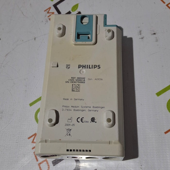 Philips M3001A-A01C06 Fast SpO2, NIBP, ECG, Temp, IBP MMS Module