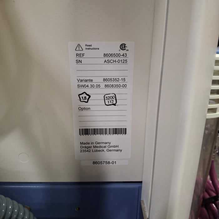 Draeger Medical Apollo Anesthesia System