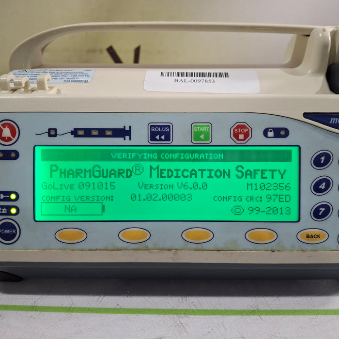 Smiths Medical Medfusion 3500 Version 6 Syringe Infusion Pump
