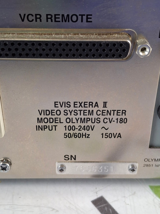 Olympus CV-180/CLV-180 Video Endoscopy System