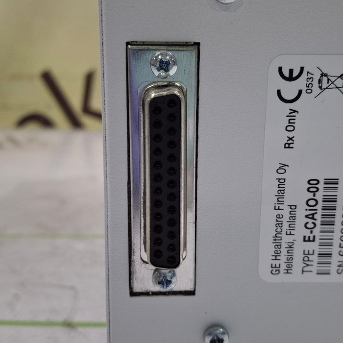 GE Healthcare E-CAiO Gas Module