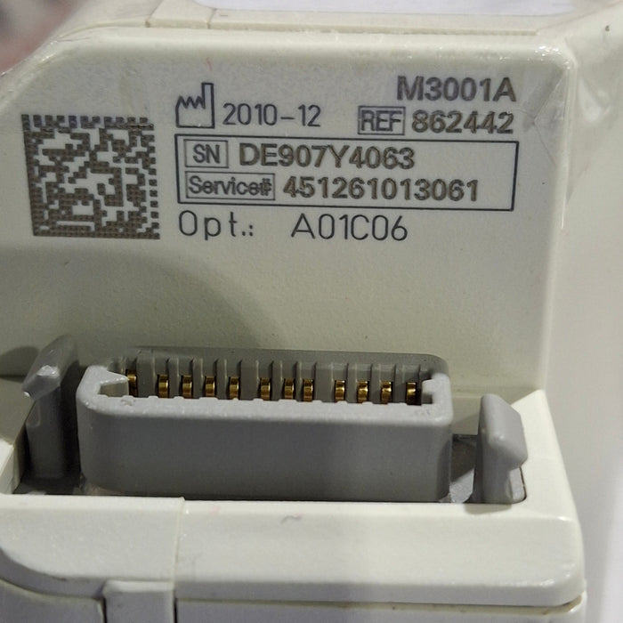 Philips M3001A-A01C06 Fast SpO2, NIBP, ECG, Temp, IBP MMS Module