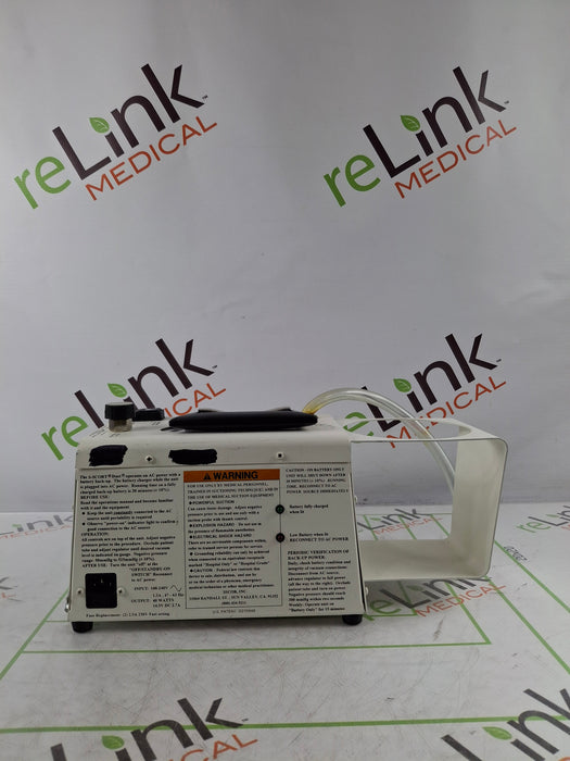 SSCOR, Inc. 2014A Portable Suction Aspiration Vacuum Pump