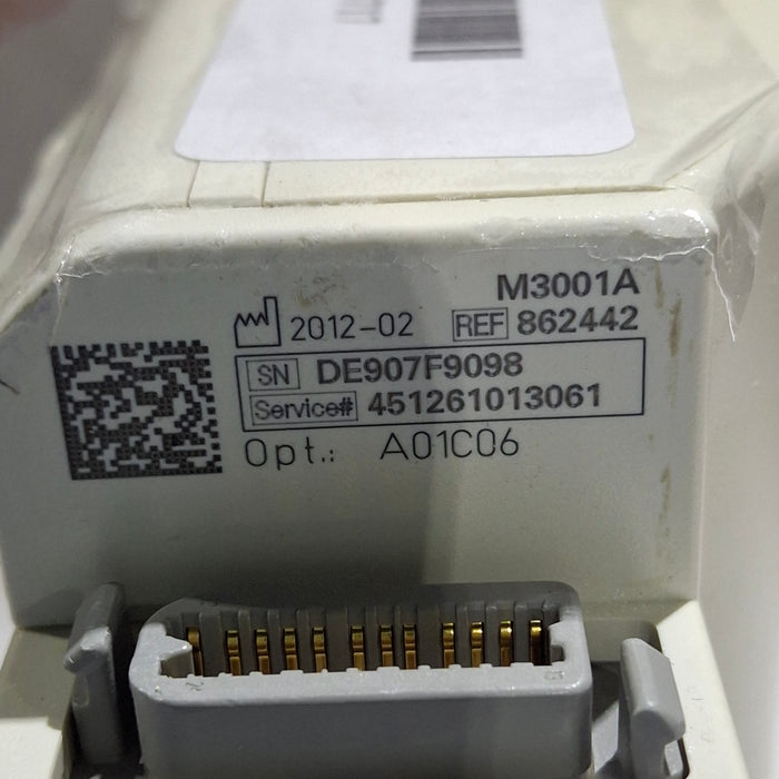 Philips M3001A-A01C06 Fast SpO2, NIBP, ECG, Temp, IBP MMS Module