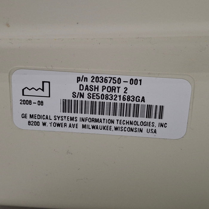 GE Healthcare Dash Port 2 Docking Station