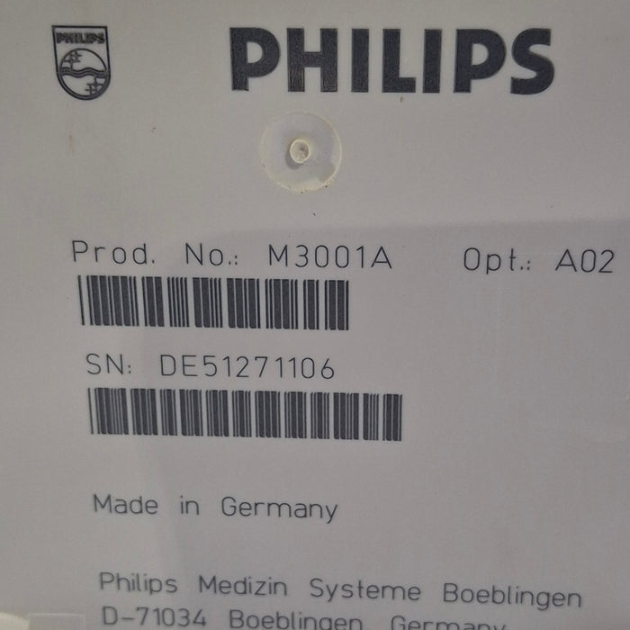 Philips M3001A-A02 OxiMax SpO2, NIBP, ECG MMS Module