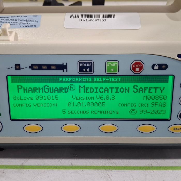 Smiths Medical Medfusion 3500 Version 6 Syringe Infusion Pump