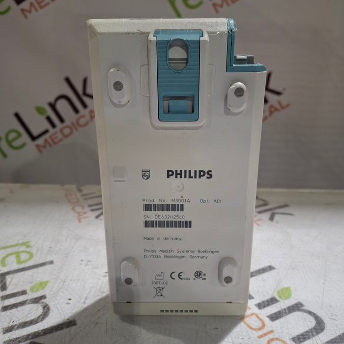 Philips M3001A-A01 Fast SpO2, NIBP, ECG MMS Module