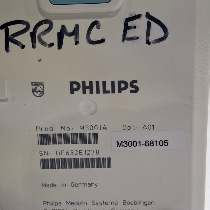 Philips M3001A-A01 Fast SpO2, NIBP, ECG MMS Module