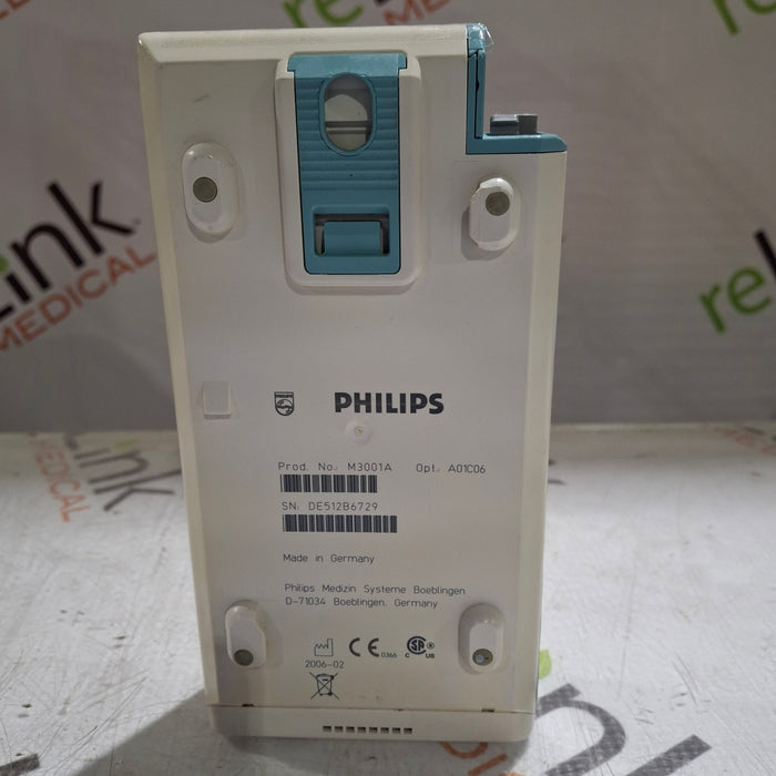 Philips M3001A-A01C06 Fast SpO2, NIBP, ECG, Temp, IBP MMS Module