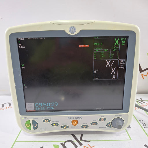 GE Healthcare GE Healthcare Dash 5000 - GE/Nellcor SpO2 Patient Monitor Patient Monitors reLink Online