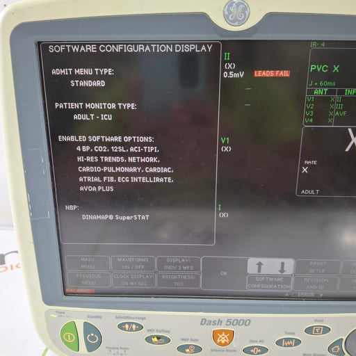 GE Healthcare GE Healthcare Dash 5000 - GE/Nellcor SpO2 Patient Monitor Patient Monitors reLink Online