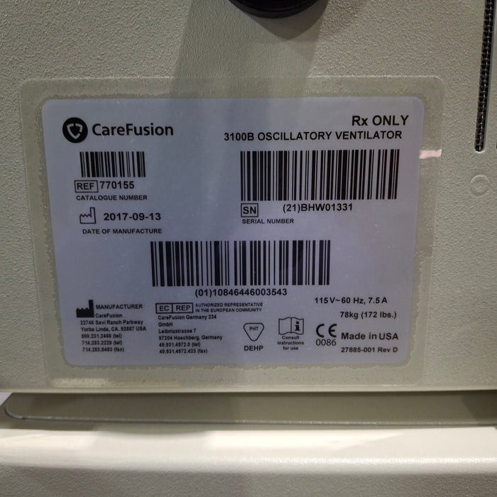 CareFusion SensorMedics 3100B Ventilator