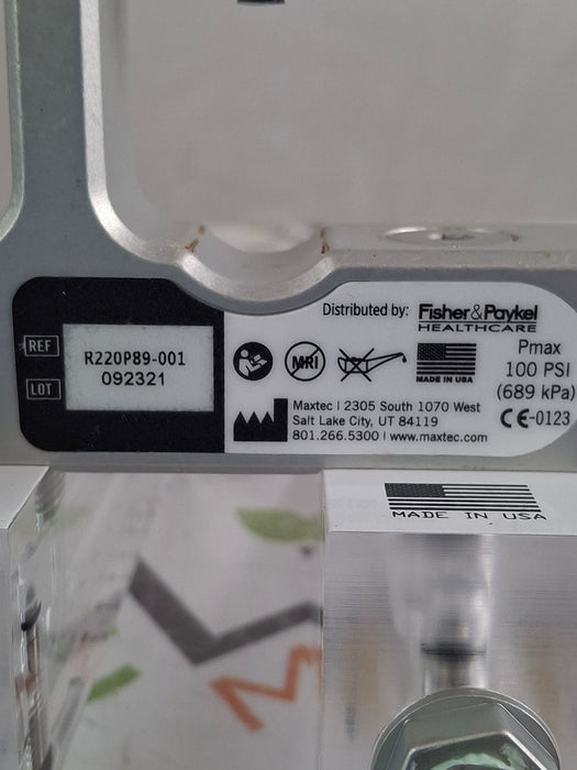 Maxtec, Inc. R220P89-001 Dual Flow Meter