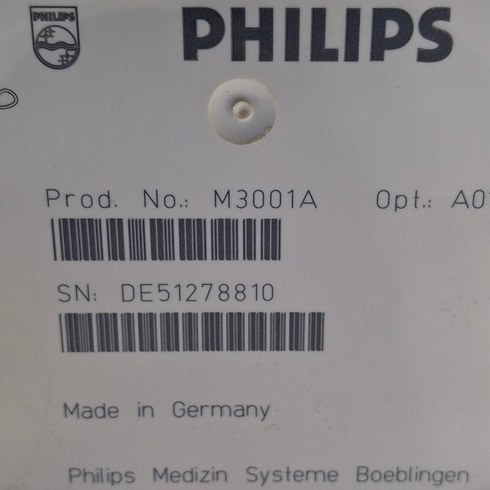 Philips M3001A-A01C06 Fast SpO2, NIBP, ECG, Temp, IBP MMS Module