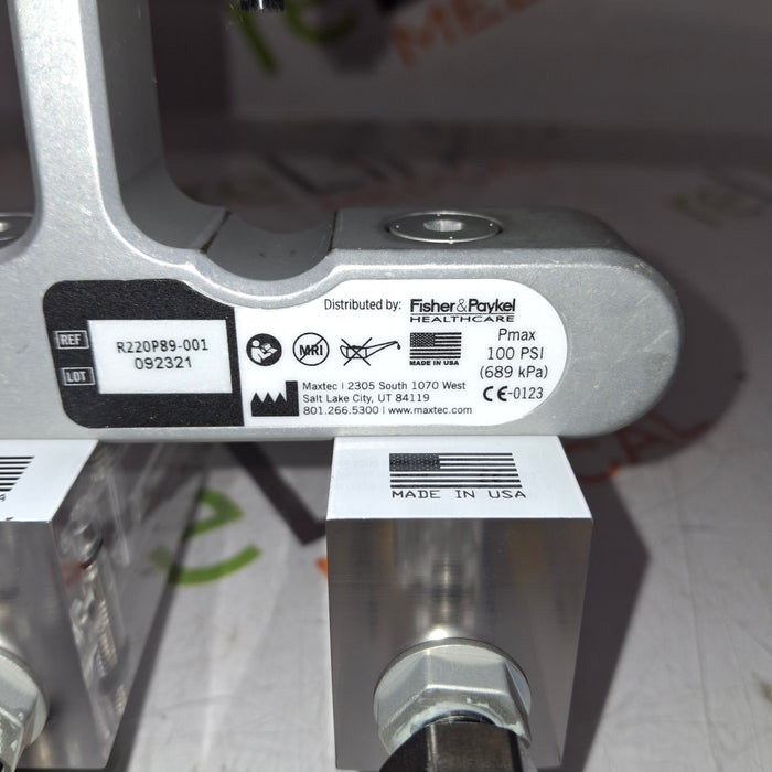 Maxtec, Inc. R220P89-001 Dual Flow Meter