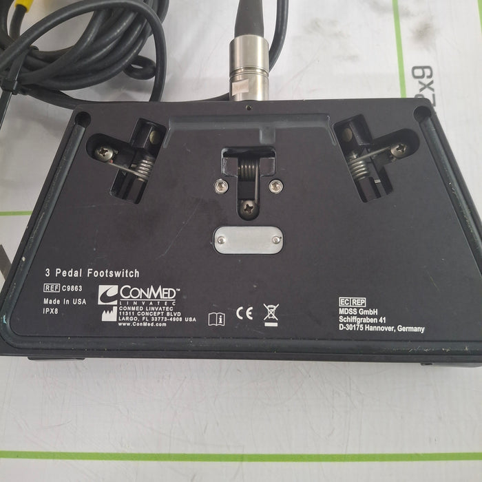 ConMed C9863 3 Pedal Footswitch