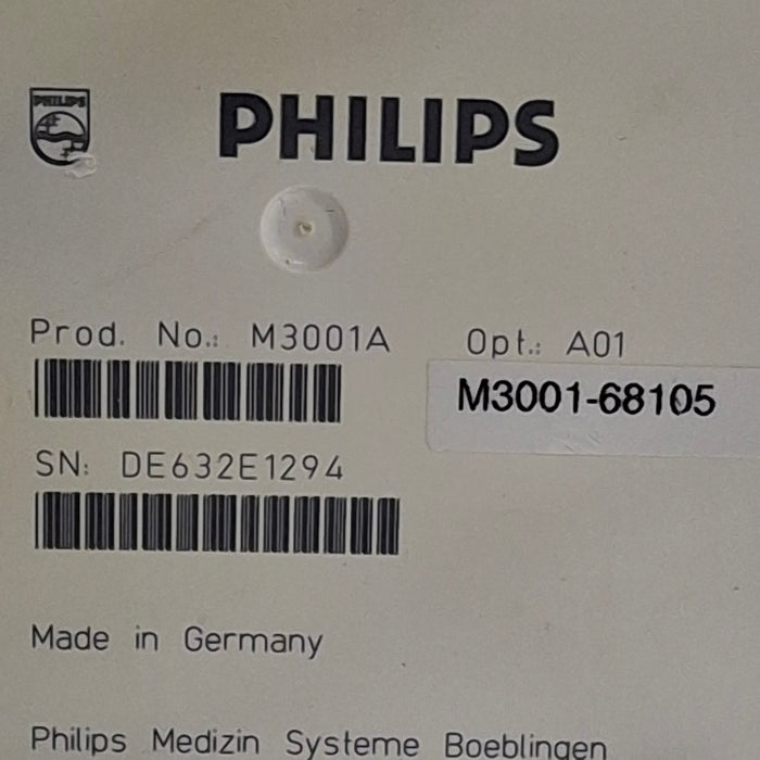 Philips M3001A-A01 Fast SpO2, NIBP, ECG MMS Module