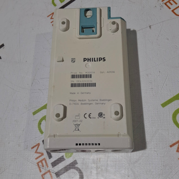 Philips M3001A-A01C06 Fast SpO2, NIBP, ECG, Temp, IBP MMS Module