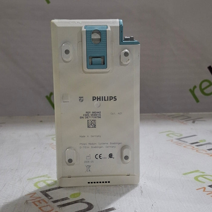 Philips M3001A-A01 Fast SpO2, NIBP, ECG MMS Module