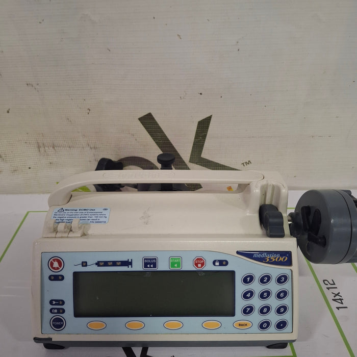Smiths Medical Medfusion 3500 Syringe Infusion Pump