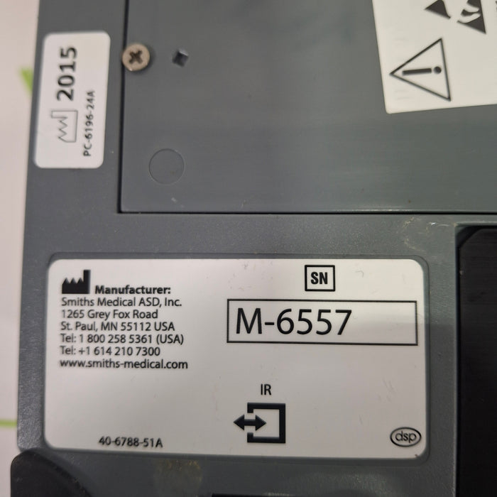 Smiths Medical Medfusion 3500 Syringe Infusion Pump