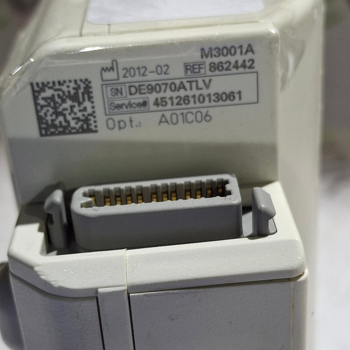 Philips M3001A-A01C06 Fast SpO2, NIBP, ECG, Temp, IBP MMS Module
