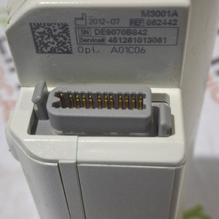 Philips M3001A-A01C06 Fast SpO2, NIBP, ECG, Temp, IBP MMS Module