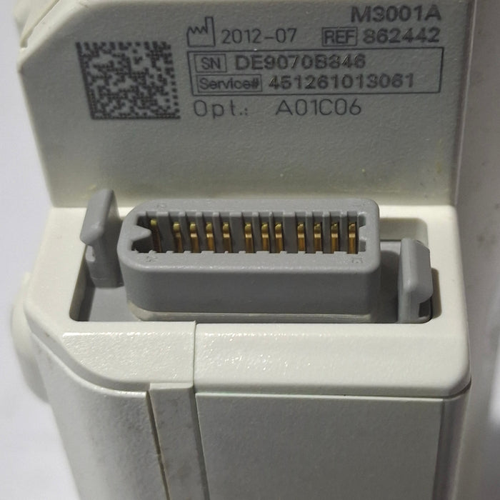 Philips M3001A-A01C06 Fast SpO2, NIBP, ECG, Temp, IBP MMS Module
