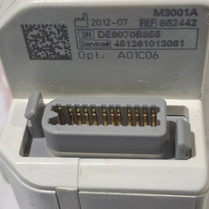 Philips M3001A-A01C06 Fast SpO2, NIBP, ECG, Temp, IBP MMS Module