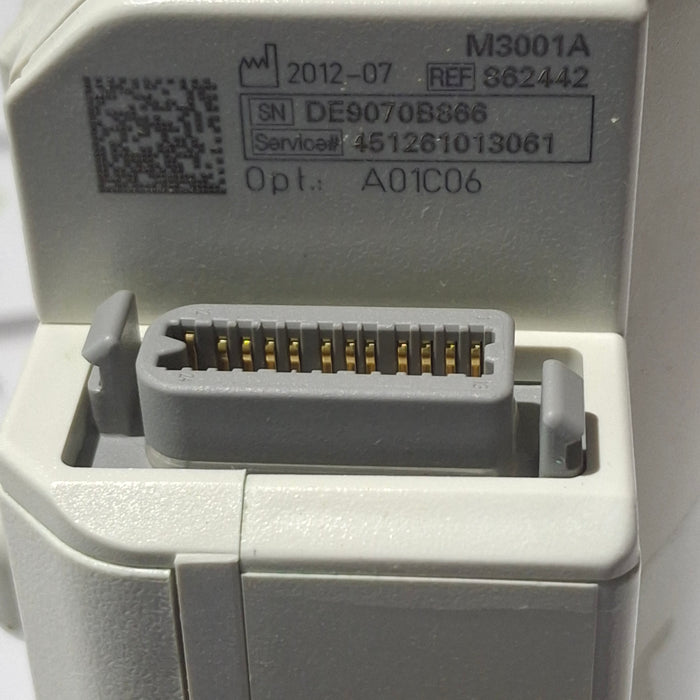 Philips M3001A-A01C06 Fast SpO2, NIBP, ECG, Temp, IBP MMS Module