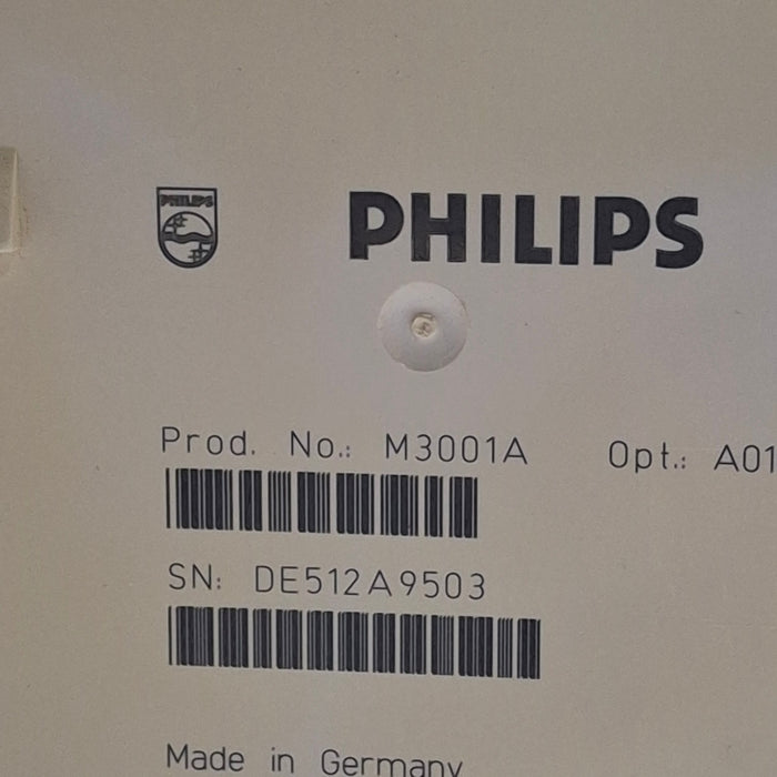 Philips M3001A-A01C06 Fast SpO2, NIBP, ECG, Temp, IBP MMS Module